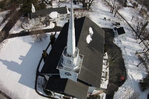 Drone roof inspections by Advantage Home Evaluations
