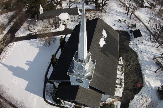Drone roof inspections by Advantage Home Evaluations
